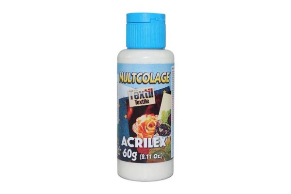 MULTCOLAGE TEXTIL 60 G ACRILEX